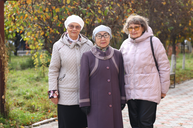 Колледж аумағында Еңбек ардагерлерін еске алу аллеясы құрылды