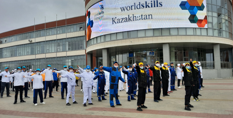 Открытие IV-ого Национального чемпионата «Worldskills Kazakhstan 2021»